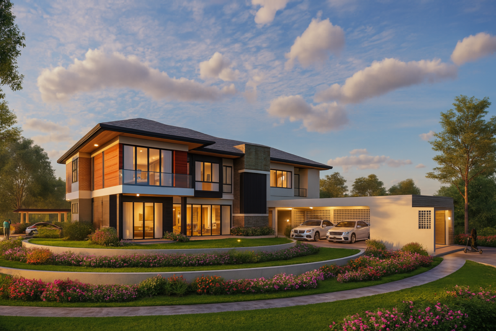 The current image has no alternative text. The file name is: บ้านหรูในแสงยามเย็น.png