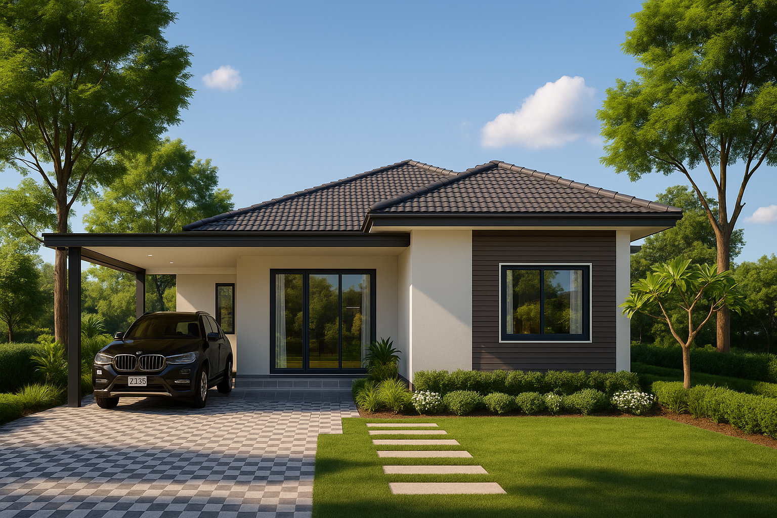 แบบบบ้าน 1ชั้น